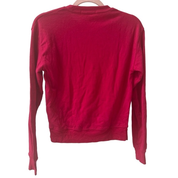 Spiritual Gangster Womens Small Red Grateful Graphic Crewneck Sweatshirt - Picture 4 of 8